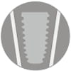 Tapered Body Icon